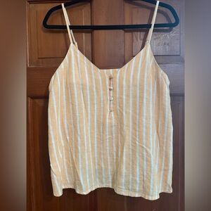 Abound cream and orange Sleeveless Camisole